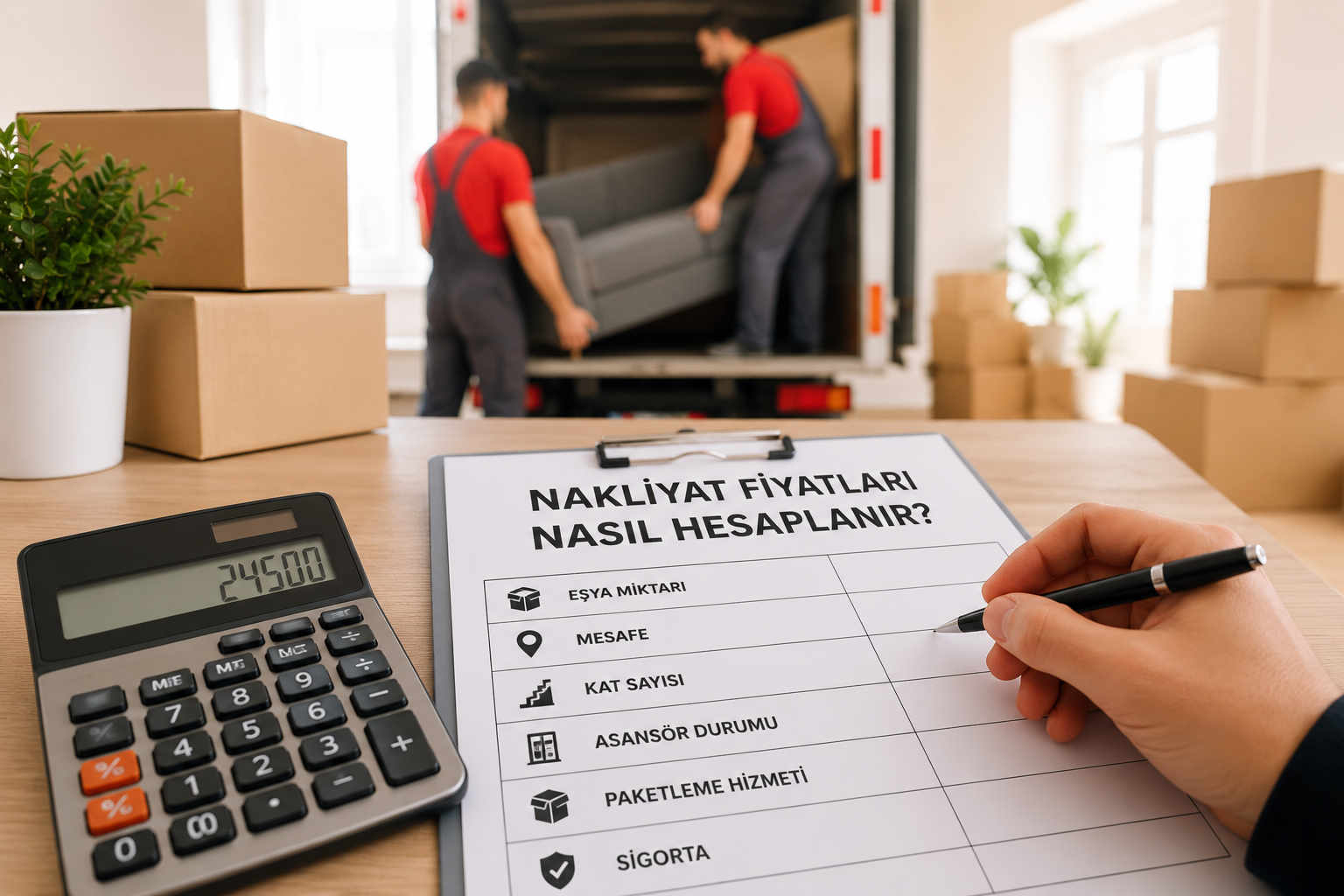 Nakliyat Fiyatları Nasıl Hesaplanır?